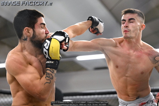 2023-11-18 Milano in the Cage 11 01475 IMMAF - Federico Pintus-Fabio Gsell